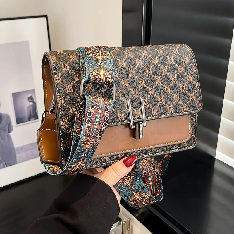 Versatile Geometric Shoulder Bag