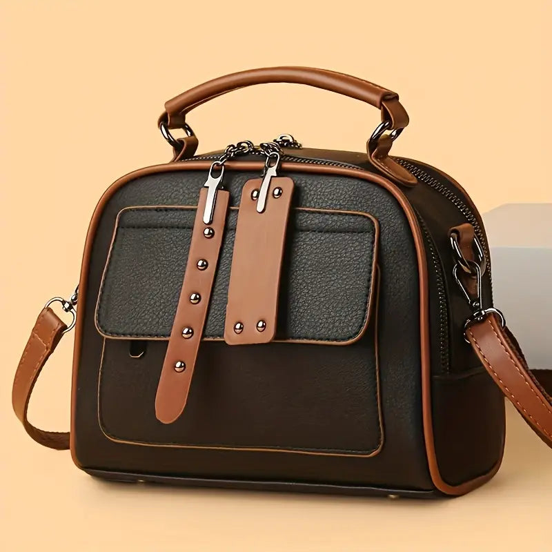 Multi-Layer Large Crossbody Bag