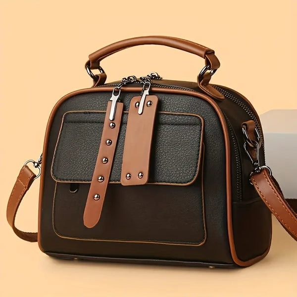 Multi-Layer Large Crossbody Bag