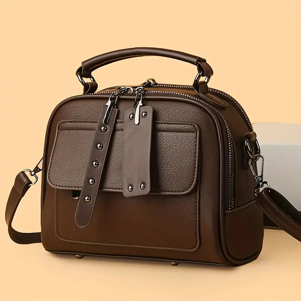 Multi-Layer Large Crossbody Bag