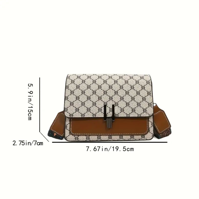 Versatile Geometric Shoulder Bag
