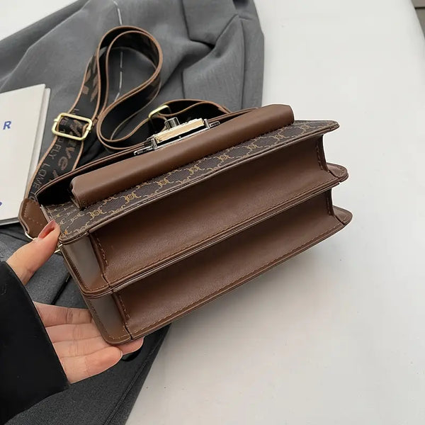 Classic Retro Square Shoulder Bag