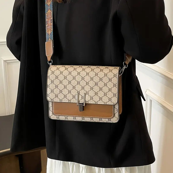Versatile Geometric Shoulder Bag