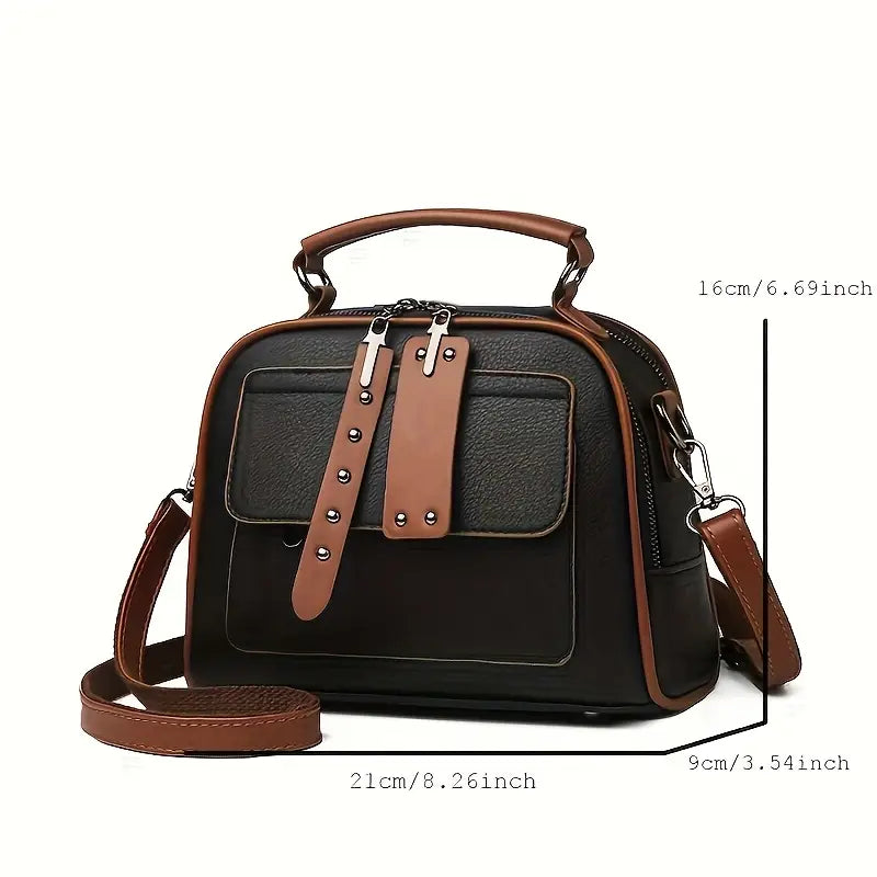 Multi-Layer Large Crossbody Bag